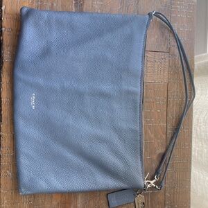 Coach Blue Leather Crossbody Bag